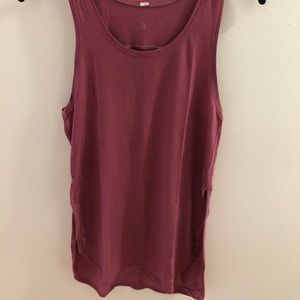 Lululemon Berry Side Split Tank